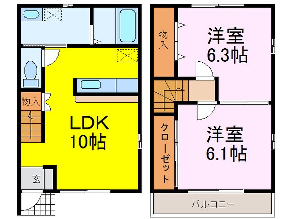 グラシア・Ｓの物件間取画像